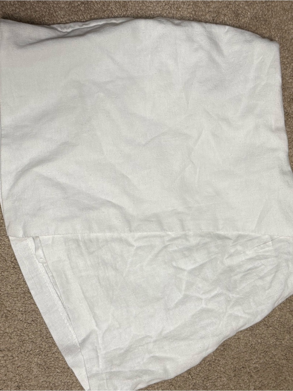 Abercrombie womens White Linen Blend Skort Xs - Classic Summer Staple
